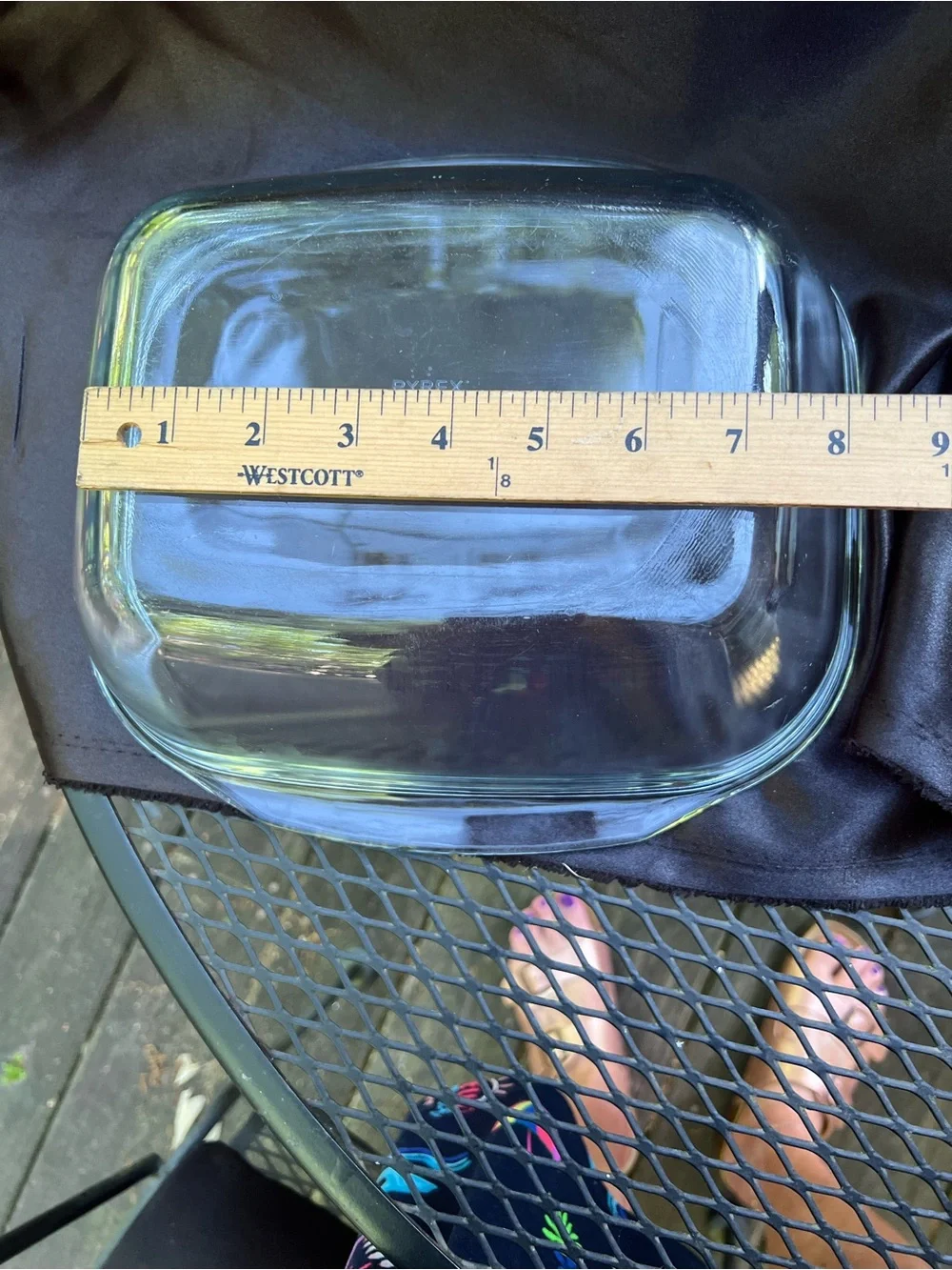 PYREX deep casserole dish